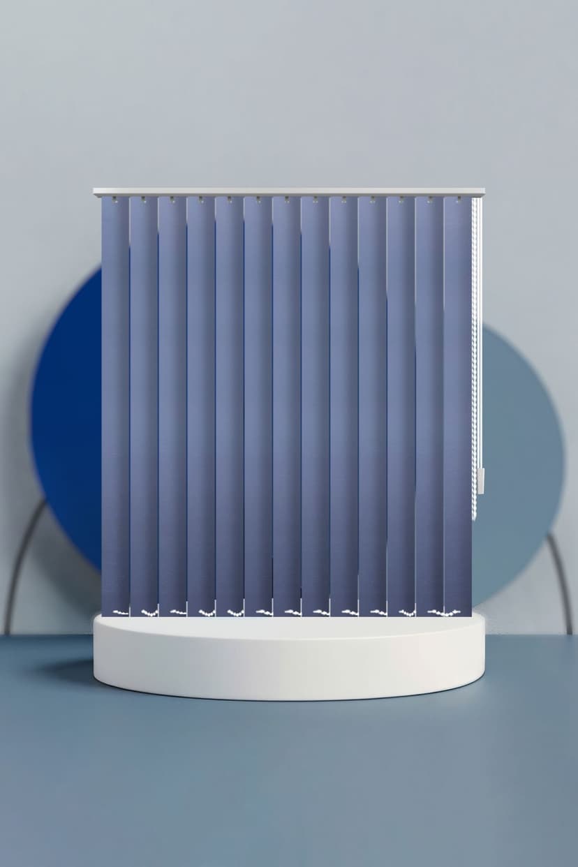 Persiana Vertical Curvo Liso Cal 27