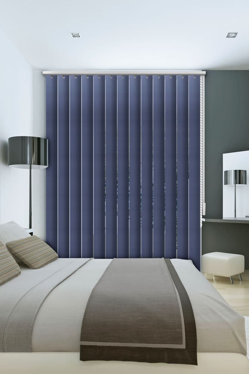 Persiana Vertical Curvo Rayado Cal 22