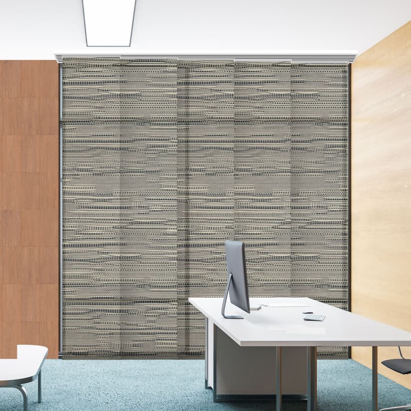 Panel Deslizante Nogal