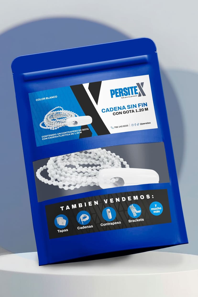 Cadena Sin Fin Gota 1.20CM