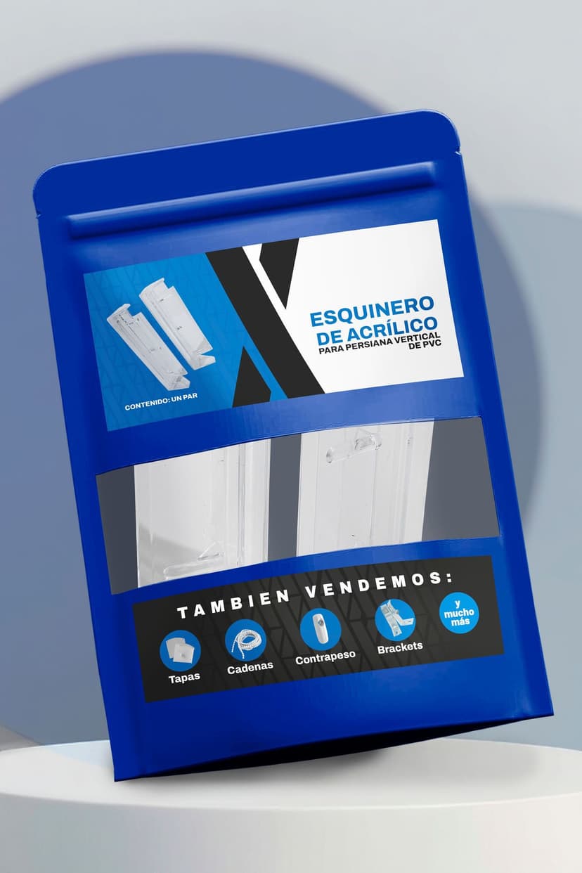 Esquineros Acrilico Vertical PVC