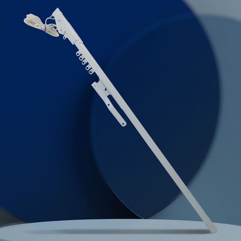 Cortinero Varilla Plisado Francés